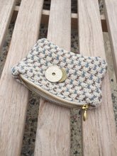 GIFT SET - BAG WITH 10 PIECES OF ROUNDS Ø7cm + CLUTCH 22X11X5CM - KHAKI