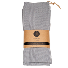 GIFT SET - 1X TOWEL + 2X CLOTHS - GRIFFIN GRAY