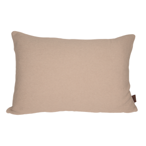 KNITTED CUSHION - MOUNTAIN - BEIGE MELANGE - 50x50 cm