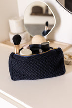 NEW IN - KNITTED CLUTCH - MULTICOLOR - 22X11X5 CM (BEIGE/BRAUN/BLUE)