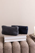 STRIKKET CLUTCH - DARK NAVY - 22X11X5CM