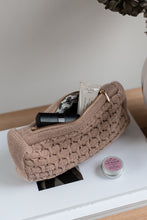 FEW PIECES - KNITTED CLUTCH-KHAKI-19X11X5CM