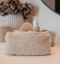 FEW PIECES - KNITTED CLUTCH-KHAKI-19X11X5CM