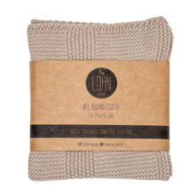 GIFT SET - 4X NAPKINS - KHAKI 