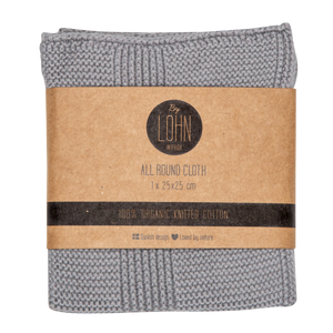 GIFT SET - 1X TOWEL + 2X CLOTHS - SPANISH GRAY