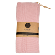 KNITTED TOWEL - ROSE - 35X50 CM (1 PCS) 