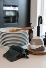 STRIKKET ALL ROUND KLUD - DARK GREY - 25x25 CM (2 STK)