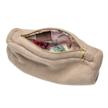 KNIT CLUTCH-KHAKI-19X11X5CM