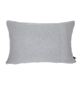 UDSTILLINGSMODEL - STRIKKET PUDE 60X40CM - MED GREY MELANGE